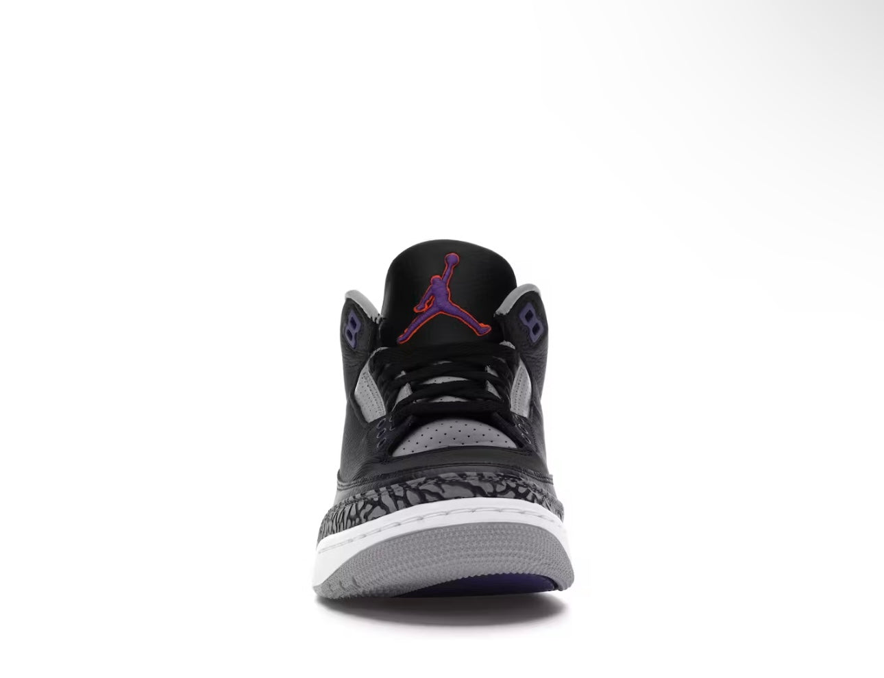 Jordan 3 Retro Black Court Purple