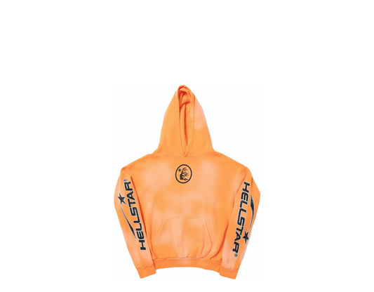 Hellstar Fire Orange Hoodie