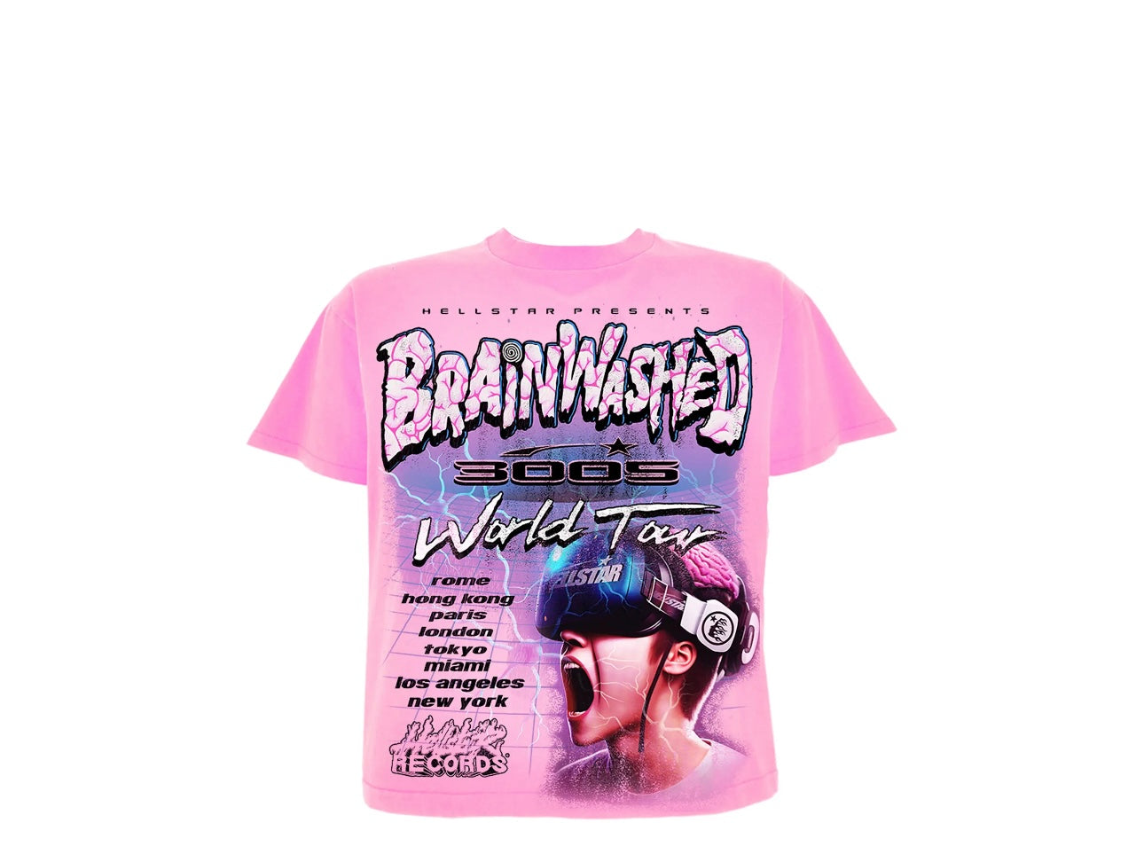 Hellstar Brainwashed World Tour T-Shirt